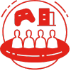 Join Friends in Virtual Spaces